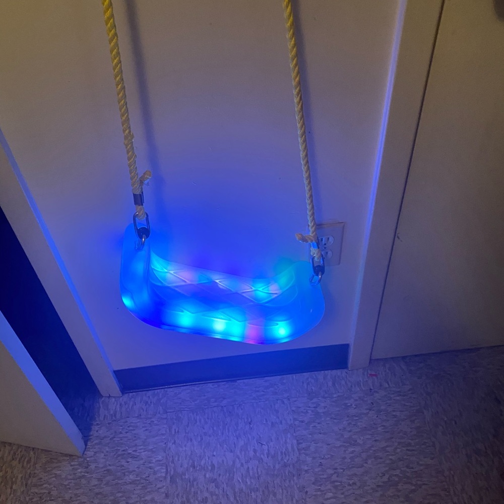 Led tree swing